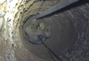 مرگ تلخ یک کارگر در چاه در خیابان پیروزی