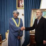 استقبال  گرم علی لاریجانی از وزیر کشور عمان+ تصاویر