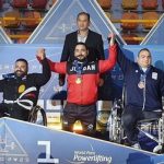 برنز جهان برگردن پاراوزنه‌بردار ایران