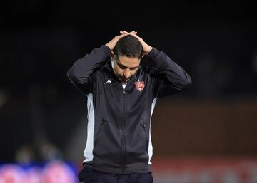 تشویق هاشمیان در تمرین پرسپولیس