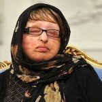 حضور آمنه بهرامی در دادسرای جنایی تهران