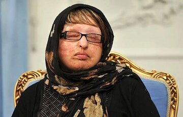 حضور آمنه بهرامی در دادسرای جنایی تهران