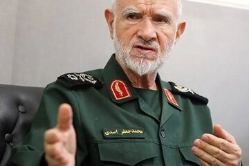 سردار اسدی: برد موشک‌های ما تا هرجا لازم باشد افزایش می‌یابد/  ۱۰۰ درصد آماده دفاع از کشوریم