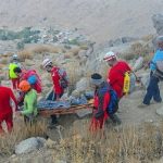 سقوط مرگبار زن کوهنورد در ارتفاعات برفخانه طزرجان