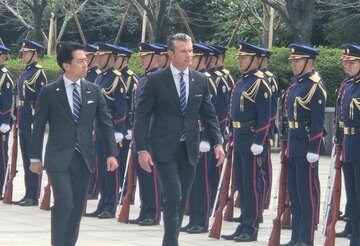 هگست در کنفرانس خبری با وزیر دافاع ژاپن: تهدیدها واقعی و فوری هستند/ اتحاد ما پاسخ به احتمالات منطقه‌ای است