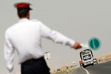 کامیون حامل گاز مایع با رانندگی نوجوان ۱۴ ساله توقیف شد