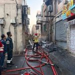 گزارش یک آتش سوزی در منزل مسکونی