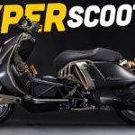 ترکیب F-۲۲ و موتورسیکلت وسپا / اسکوتر یک میلیارد تومانی با روح یک جنگنده