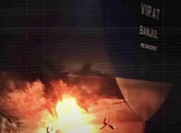 ترکیه دلیل انفجار دو نفتکش روسیه را اعلام کرد / کشتی‌ها غرق نشدند آتش ادامه دارد / عکس