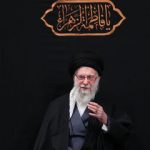 تصاویری از اولین شب مراسم عزاداری شهادت حضرت زهرا در حسینیه امام خمینی/ مداح معروف در بیت رهبری/ پزشکیان و اژه‌ای کنار هم نشستند