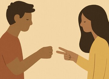 رمز پیروزی در «سنگ، کاغذ، قیچی»: مغز شما دروغ می‌گوید!