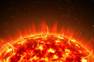 روی خورشید باران می‌بارد! / دانشمندان راز پدیده‌ای شگفت‌انگیز را کشف کردند