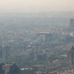 شاخص آلودگی هوای شهرها امروز ۵ آذر