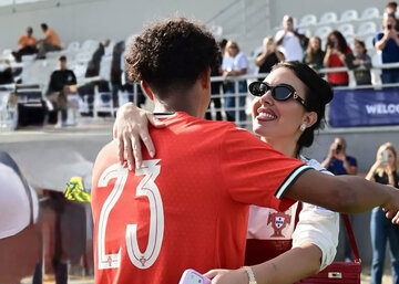 عکس| عشق جورجینا به پسر رونالدو!