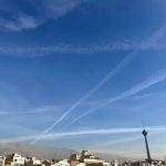 ماجرای ابرهای خطی در آسمان تهران چیست؟