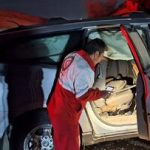 مصدومیت ۱۰ عراقی با واژگونی خودروی آئودی در ایلام