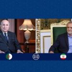 پیام پزشکیان به رئیس جمهور الجزایر