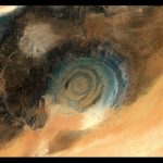 «چشم صحرا» از فضا دیده شد / عکس