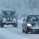 این جاده به دلیل کولاک شدید مسدود شد