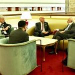 تاکید ظریف و فؤاد حسین بر حل مسالمت‌آمیز بحران‌های منطقه