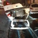 تصادف زنجیره ای در بزرگراه شهید باقری/ پژو ۲۰۶ واژگون شد