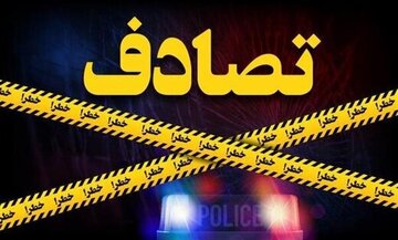 تصادف مینیبوس حامل کارگران/ آمار جانباختگان و مصدومان