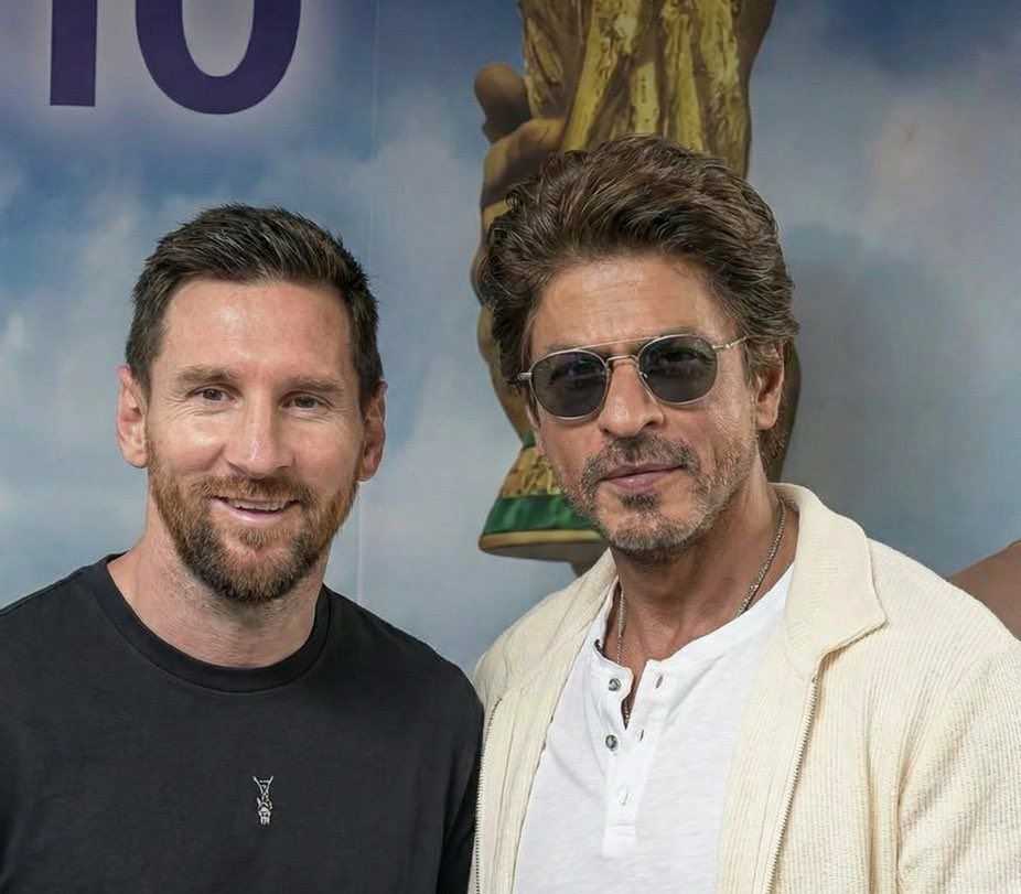 شاهرخ خان - لیونل مسی