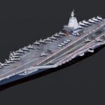 نخستین ابرناو هواپیمابر اتمی چین در راه است