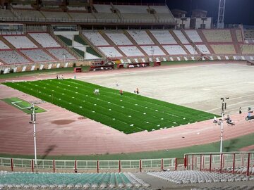 هزار و یک کار ورزشی ناتمام را رها کرده اید و رفته اید سراغ چمن هیبریدی؟ / آقایان «چمن هیبریدی» از دهانشان نمی‌افتد!