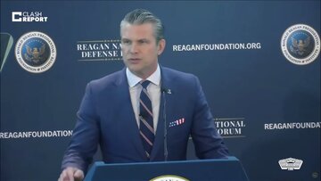 وزیر جنگ آمریکا: از وطن و نیم‌کره زمین حفاظت می‌کنم؛ دکترین مونرو اجرا می‌شود/ بازدارندگی چین از طریق قدرت، نه رویارویی مستقیم