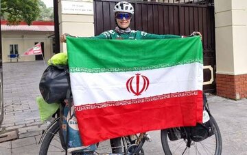پیام مهم دختر ایرانی در سفر ۱۸ هزار کیلومتری