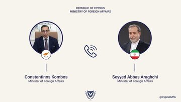 پیام وزیر خارجه قبرس درباره تماس تلفنی با عراقچی