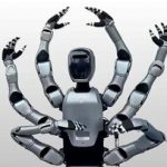 کارگر فوقالعاده چینی رونمایی شد: ربات ۶ دست که ۳۰٪ بیشتر از انسان کار میکند