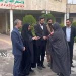 گلی کوهکن از زندان آزاد شد/ عکس