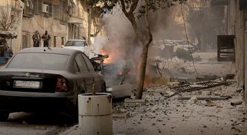 حمله پهپادی قسد به استانداری حلب