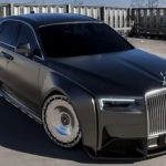 رولزرویس گوست با لباس گنگستری، شاهکار جدید تیونر اماراتی /عکس