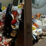 گیمر چینی اتاق هتلی را به ویرانهای از زباله تبدیل کرد/ عکس