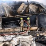 تجمع مالباختگان بازارچه جنت مقابل شهرداری/ عکس