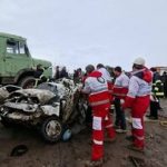 تصادف زنجیرهای مرگبار در این محور/ آمار فوتیها