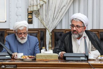 جزئیات دیدار روحانیون با پزشکیان/ وقتی محمدکاظم تقوی برای پزشکیان نهج البلاغه خواند!