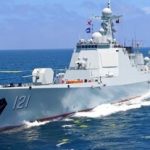 ناوشکن جدید شرقی به دریا آمد / عکس